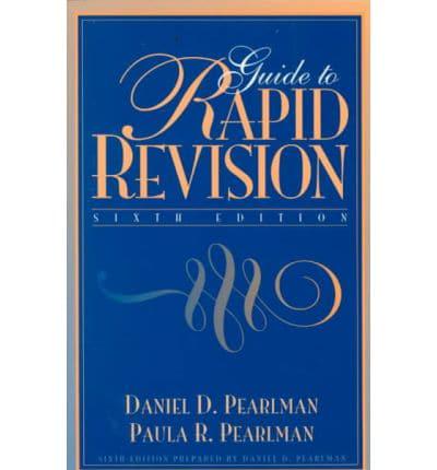 Guide to Rapid Revision