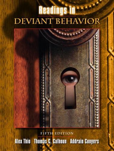 Readings in Deviant Behavior