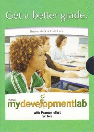 MyLab Human Development With Pearson eText -- Valuepack Access Card