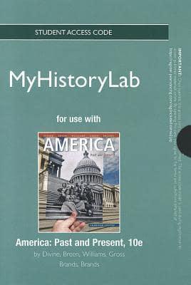NEW MyLab History Without Pearson eText -- Standalone Access Card -- For America