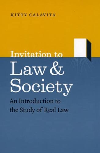 Invitation to Law and Society