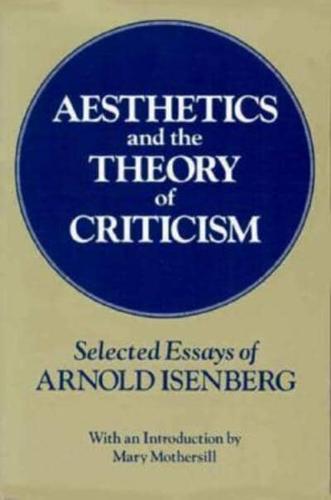 Aesthetics and the Theory of Criticism