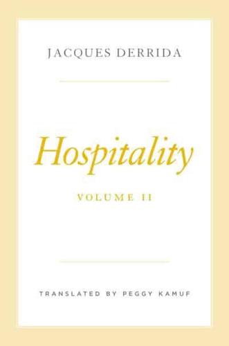 Hospitality. Volume II