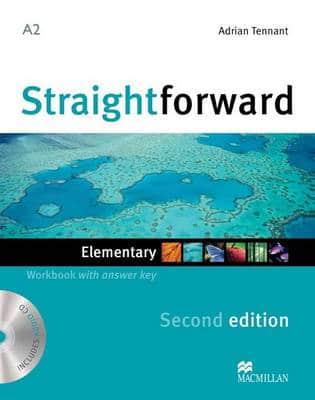 Straightforward 2nd Edition Elementary Level Workbook With Key & CD