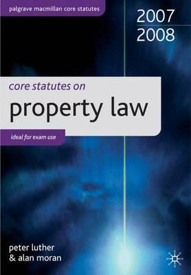 Core Statutes on Property Law