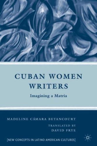 Cuban Women Writers