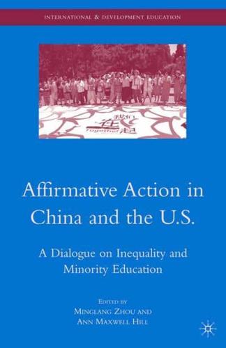 Affirmative Action in China and the U.S