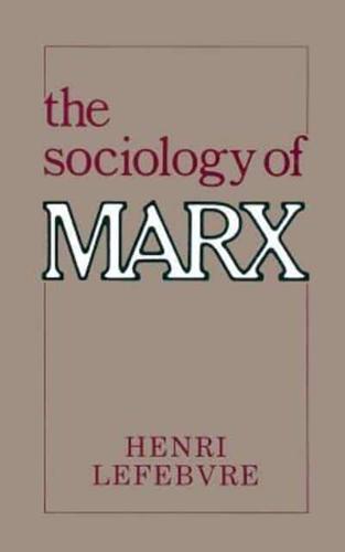 The Sociology of Marx