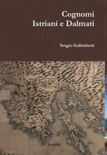 Cognomi Istriani e Dalmati