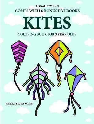 Coloring Book for 3 Year Olds (Kites)