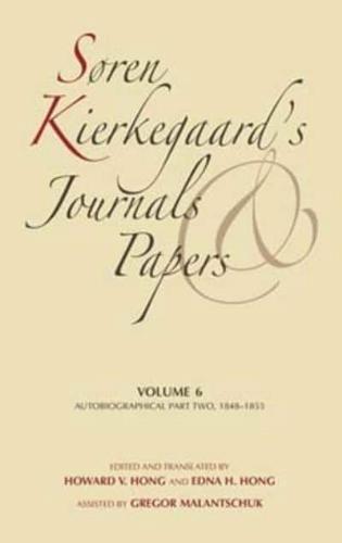 Soren Kierkegaard's Journals and Papers