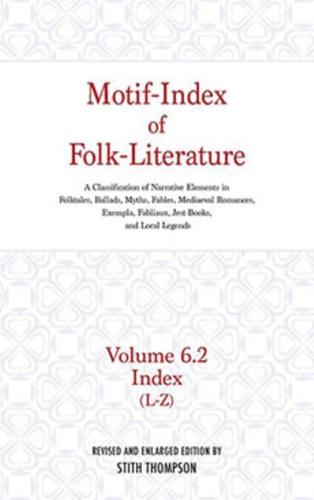 Motif-Index of Folk-Literature, Volume 6.2