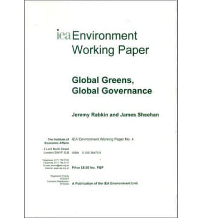 Global Greens Global Governance