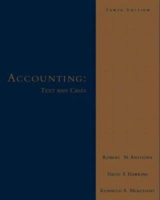 Accounting, Text and Cases
