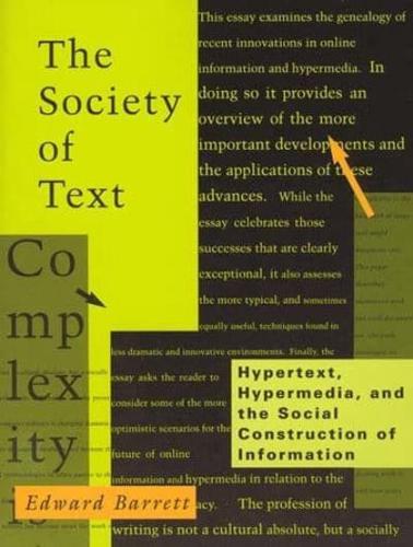 The Society of Text