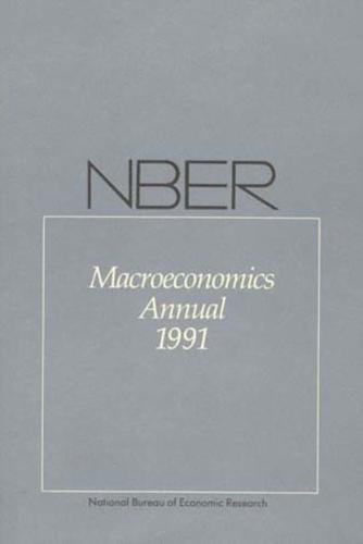 NBER Macroeconomics Annual 1991