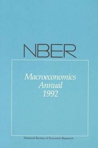 NBER Macroeconomics Annual 1992