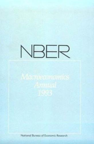 NBER Macroeconomics Annual 1993