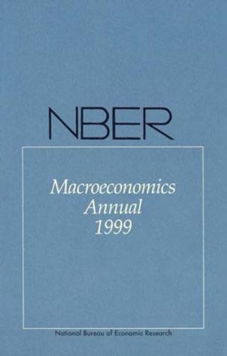 NBER Macroeconomics Annual 1999