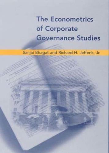 The Econometrics of Corporate Governance Studies
