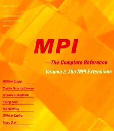 MPI Vol. 2 The MPI-2 Extensions