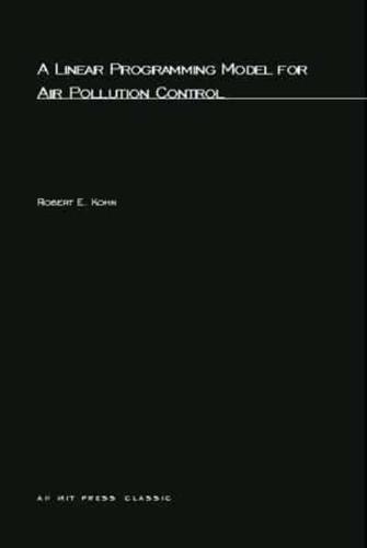 A Linear Programming Model for Air Pollution Control