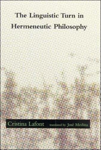 The Linguistic Turn in Hermeneutic Philosophy