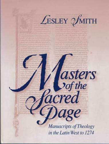 Masters of the Sacred Page