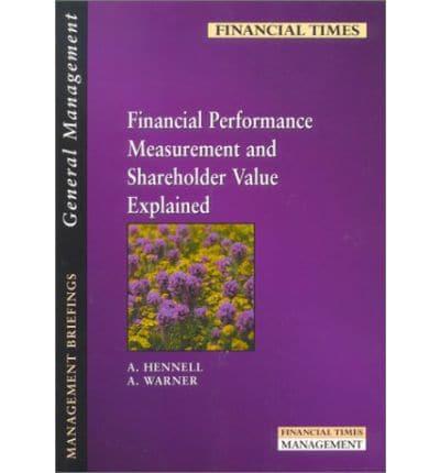 Financial Performance Measurement and Shareholder Value Explained