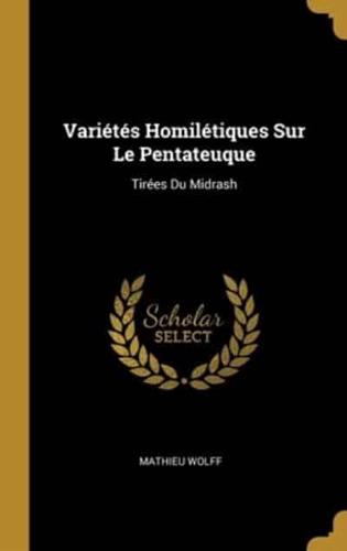 Variétés Homilétiques Sur Le Pentateuque