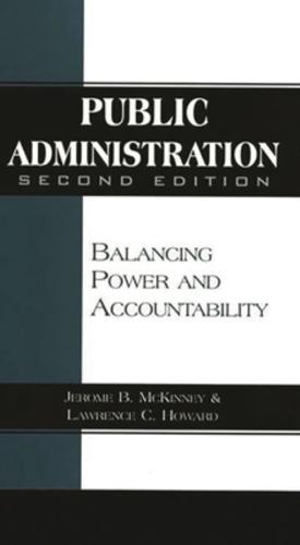 Public Administration: Balancing Power and Accountability