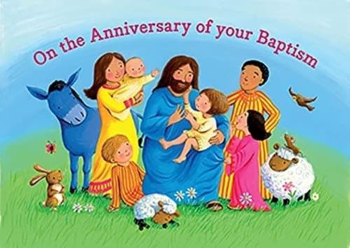 Bc1a Anniversary of Baptism Card