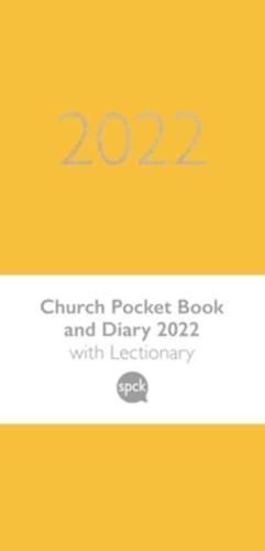 Church Pocket Book and Diary 2022 Soft-Tone Yellow
