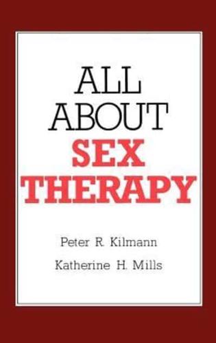 All about Sex Therapy