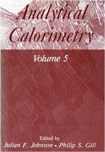 Analytical Calorimetry. Vol.5