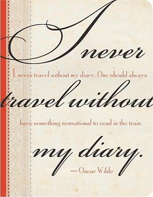 Oscar Wilde Mini Journal