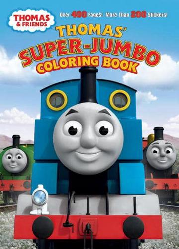 Thomas' Super-Jumbo Coloring Book (Thomas & Friends)