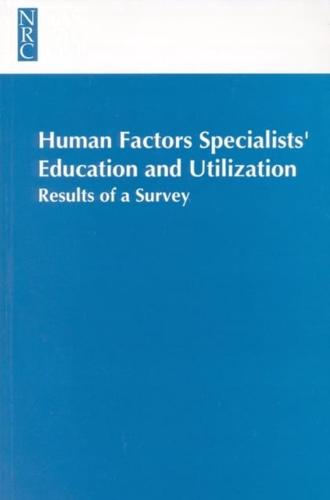 Human Factors Specialists'Education and Utilization