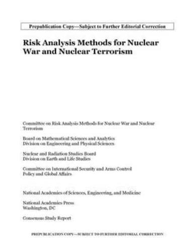 Risk Analysis Methods for Nuclear War and Nuclear Terrorism