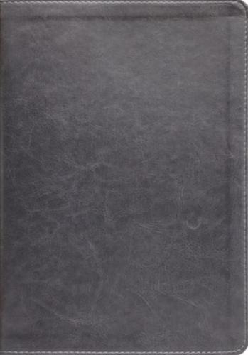 Esv, Thompson Chain-Reference Bible, Leathersoft, Gray, Red Letter, Thumb Indexed