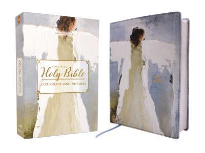Amplified Holy Bible, Anne Neilson Angel Art Series, Leathersoft, Blue