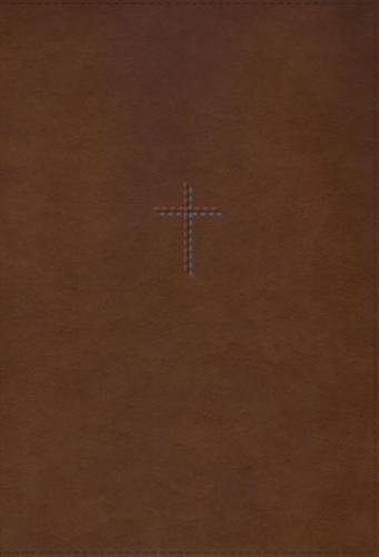 Niv, Quest Study Bible, Large Print, Leathersoft, Brown, Thumb Indexed, Comfort Print