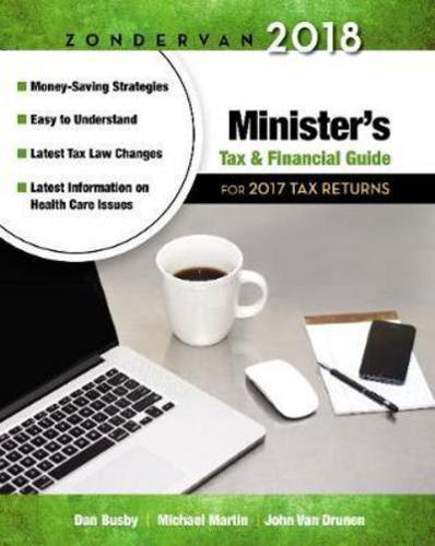 Zondervan 2018 Minister's Tax and Financial Guide
