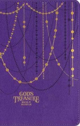 NIV God's Treasure Holy Bible, Leathersoft, Amethyst