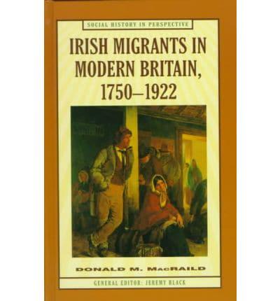 Irish Migrants in Modern Britain, 1750-1922