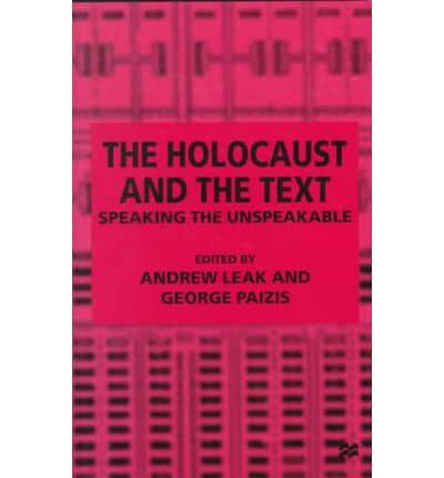 The Holocaust and the Text