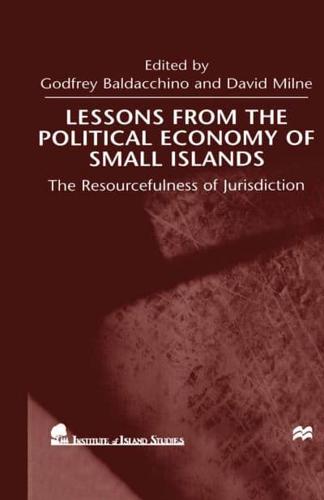 Lessons from the Political Economy of Small Islands