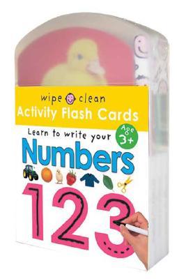 Wipe Clean: Activity Flash Cards Numbers [With Stickers and 3 Colored Pens]