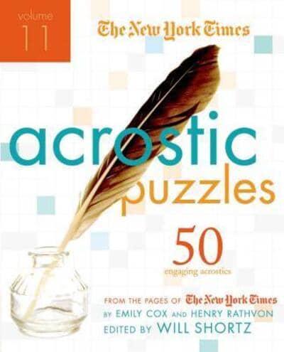 The New York Times Acrostic Puzzles, Volume 11