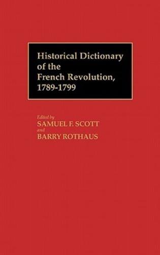 Historical Dictionary of the French Revolution, L-Z V2